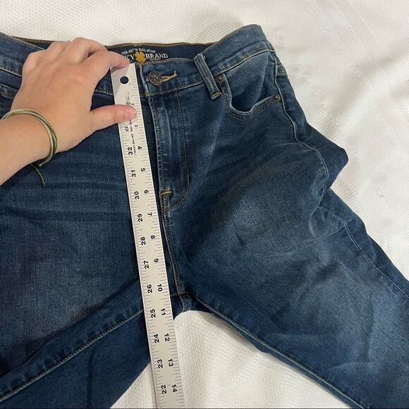 Lucky Brand Olivia Skinny Dark Wash Ankle Jeans Size 6/28 - Picture 6 of 9